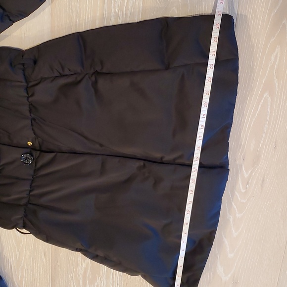 kate spade Cyndy Logo Button Flared Down Puffer Coat - Picture 10 of 14